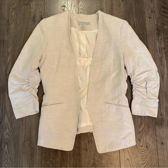 H&M Linen blazer jacket - Picture 2 of 10